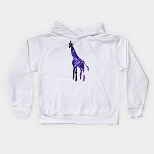 Starry Giraffe Kids Hoodie